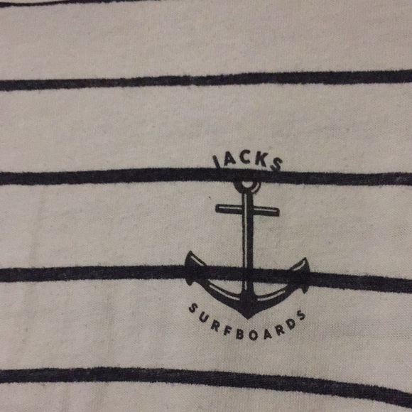 Jacks Surfboards stripe t-shirt - Picture 2 of 4